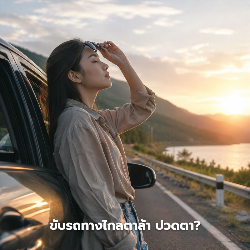 ขับรถทางไกล ตาล้า